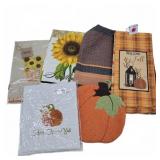 Fall and Sunflower Kitchen Towels