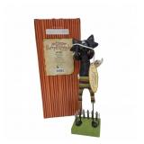 Pumpkinseeds Folk Art Hocus Pocus Cat Figure