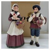 Thanksgiving Harvest Couple Figurines