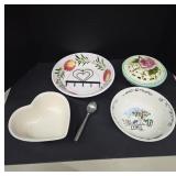 Ceramic and Metal Tableware