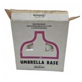 Sunbeam Plastic Umbrella Base with Box