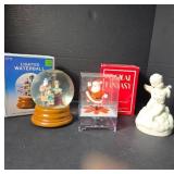 Decorative Figurines and Snow Globe