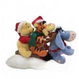 Disney Winnie the Pooh Holiday Plush Sleigh