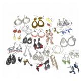 Costume Jewelry Earrings Selection