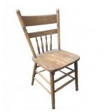 Wooden Turned Spindle Back Chair