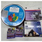 LED and Incandescent Holiday Lights