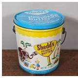 Shedd's Peanut Butter Tin with Handle