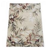Breezy Parchment Olefin Area Rug 45x62