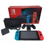 Nintendo Switch Console Neon Red and Blue
