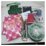 Party Supplies Assortment, St. Patrick's and More