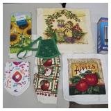 Kitchen Towels and Pepper Grinder