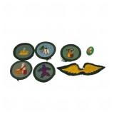 Girl Scout Patches and Pin Assortment