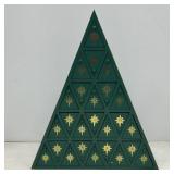Countdown to Christmas Wooden Tree