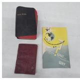 Holy Bible, Hymnal, and Pamphlet