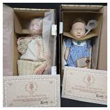 Barton's Creek Jessy and Tess Porcelain Dolls