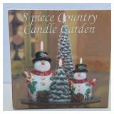 Kmart 8 Piece Country Candle Garden Set