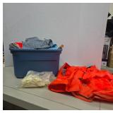 Tub of Vintage Children's Clothes