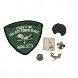 Boy Scouts Pins, Patch, and Medals Assortment