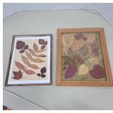 Framed Pressed Leaf Artwork
