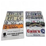 Vintage License Plates and Novelty Plates
