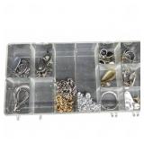 Costume Jewelry in Organizer Box