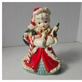 Hand-Painted Ceramic Christmas Figurine