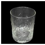 Libbey Raised Iris Lowball Glass