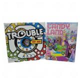 Hasbro Trouble and Candy Land New Sealed Games