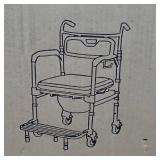 Portable Wheelchair Commode With Wheels