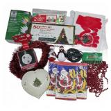 Christmas Decor and Tableware Lot
