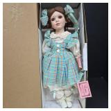 Show-Stoppers Lois Porcelain Doll in Box