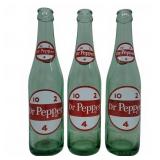 Dr Pepper Glass Soda Bottles Glass