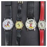 Disney Mickey & Minnie Mouse Quartz Watches
