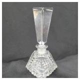 Perfume Bottle with Faceted Stopper