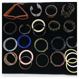 Fashion Bangles & Brown Sunglasses