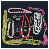 Colorful Costume Jewelry Necklaces & Brooches