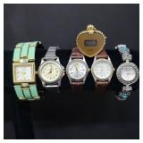 Women's Quartz Watches & Heart Pendant