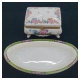 Limoges Porcelain Box & Dish