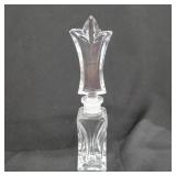 Crystal Perfume Bottle with Decorative Stopper