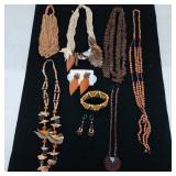 Natural Material & Wood Jewelry Collection