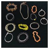 Jewelry Lot Assorted Bracelets & Bangles