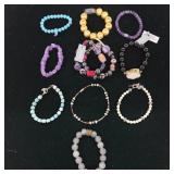 Beaded & Gemstone Stretch Bracelets