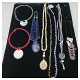 Costume Necklaces Mixed Materials