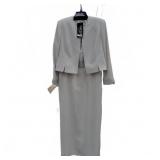 Daymor Couture Bone Skirt Suit Size 16