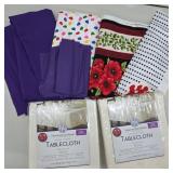 Fabric Pieces & Huntington Home Tablecloths