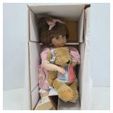 Florence Maranuk Brooke Doll with Teddy & Box