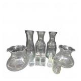 Clear Glass Carafes & Tableware