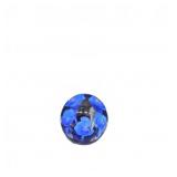 Caithness Blue Flower Glass Paperweight