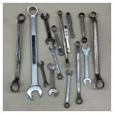 Craftsman & Assorted Box & Open End Wrenches