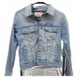 True Religion Light Blue Denim Jacket S